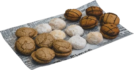 Домашни меденки, ореховки и сладки с бадем
